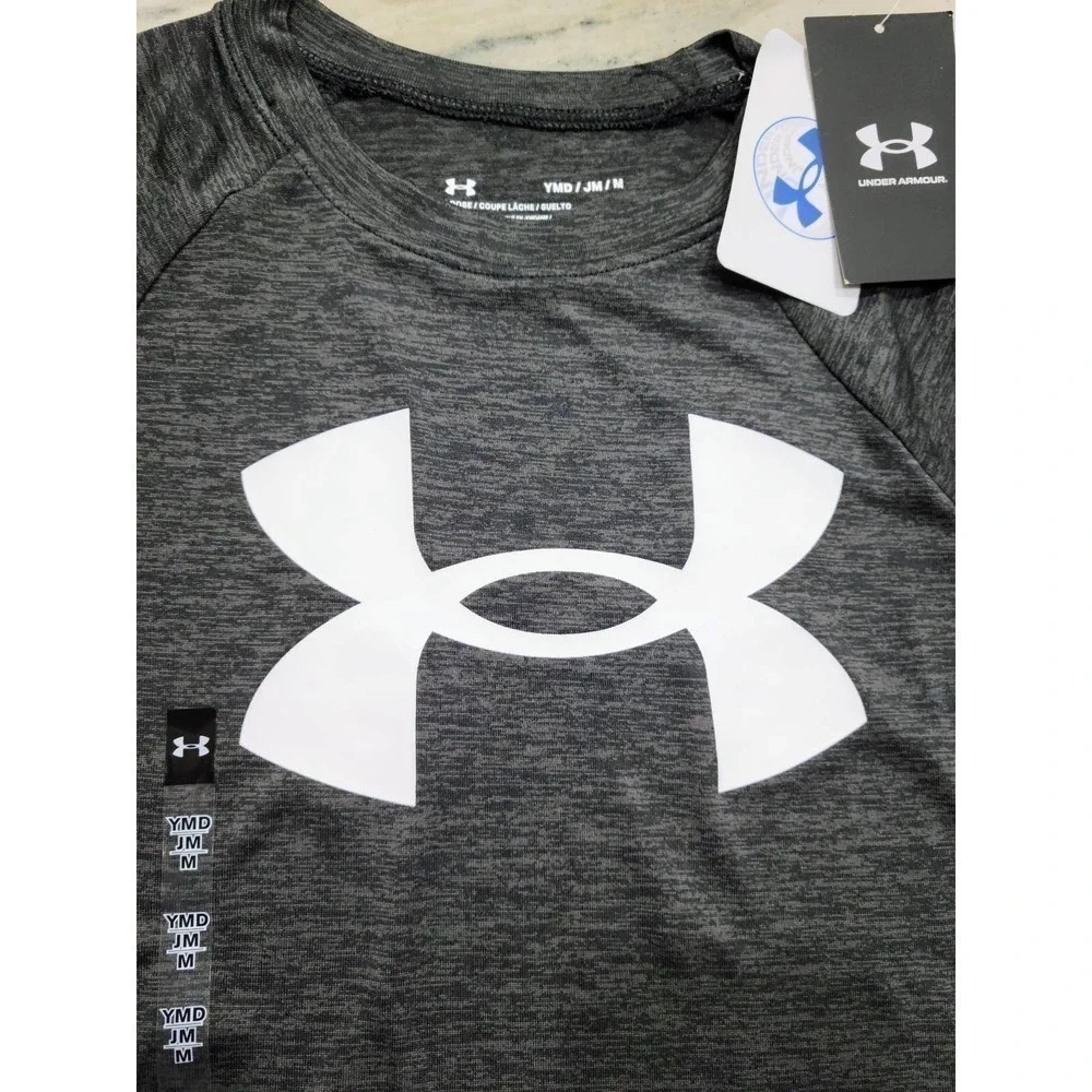 Under Armour Boys Tech Twist Short Sleeve Tee Medium NWT